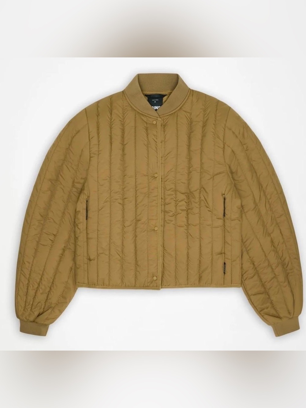 RAINS - Cropped Banja Liner Bomber Jacket